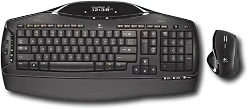 Logitech MX 5500 Revolution Wireless Standard Keyboard With Laser Mouse image