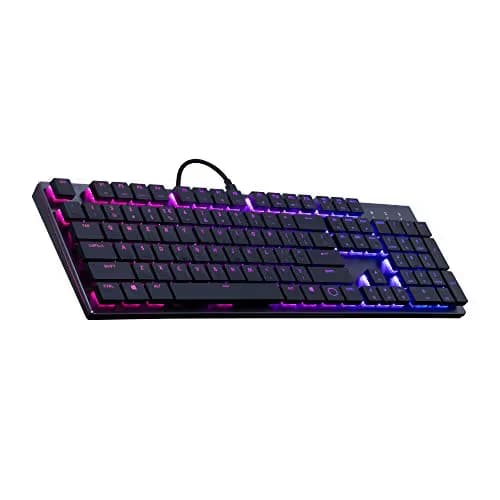 Cooler Master SK650 RGB Wired Cherry MX Low Profile Red Gaming Keyboard main image