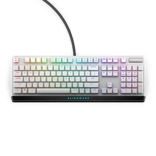 Dell Alienware AW510K Lunar Light RGB Wired Cherry MX Low Profile Red Gaming Keyboard main image