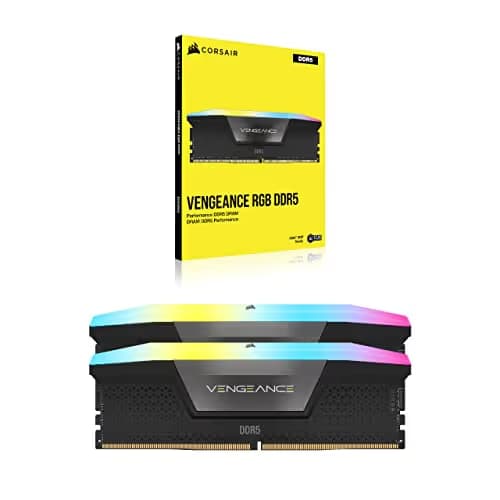 Corsair Vengeance RGB Black DDR5-5600 CL40 96GB (2x48GB) image