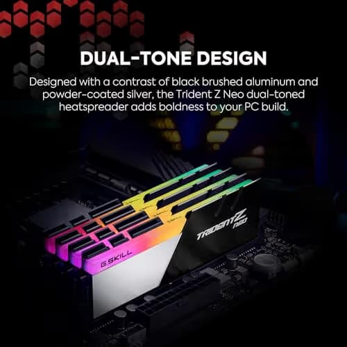 G.Skill Trident Silver / Black DDR4-3600 CL18 32GB (4x8GB) image