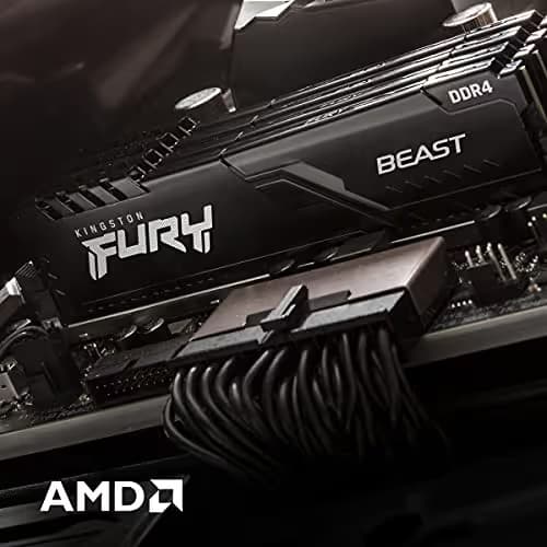 Kingston FURY Beast 32GB (2x16GB) DDR4 3200 CL16 Black image