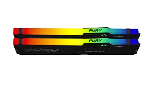 Kingston FURY Beast RGB Black DDR5-5600 CL40 64GB (2x32GB) image