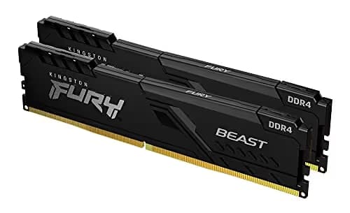 Kingston FURY Beast 16GB (2x8GB) DDR4 3200 CL16 Black image