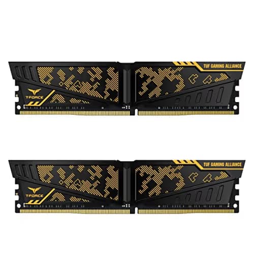 TEAMGROUP T-Force Vulcan TUF Gaming Alliance Gold / Black DDR4-3200 CL16 16GB (2x8GB) main image