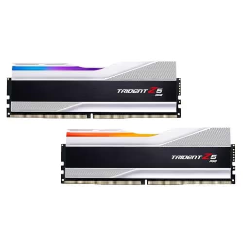G.Skill Trident Z5 RGB Silver / Black DDR5-7800 CL36 32GB (2x16GB) image