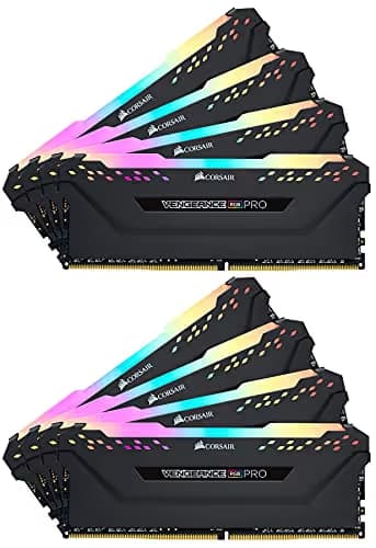 Corsair Vengeance RGB Pro Black DDR4-3200 CL16 256GB (8x32GB) image