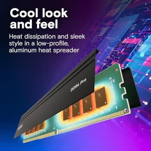 Crucial Pro Black DDR4-3200 CL22 32GB (2x16GB) image