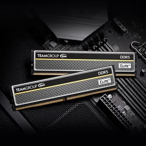 TEAMGROUP Elite Plus Black DDR5-4800 CL40 16GB (1x16GB) image