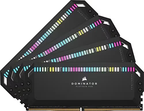 Corsair Dominator Platinum RGB Black DDR5-6600 CL32 64GB (4x16GB) image