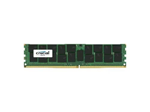 Crucial CT64G4LFQ424A Registered Black / Green DDR4-2400 CL17 64GB (1x64GB) image