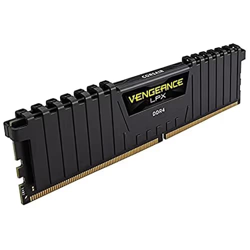 Corsair Vengeance LPX Black / Yellow DDR4-3200 CL16 64GB (4x16GB) main image