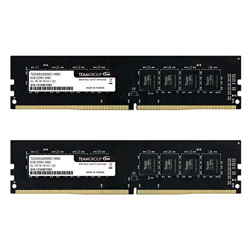 TEAMGROUP Elite Black DDR4-2666 CL19 16GB (2x8GB) main image