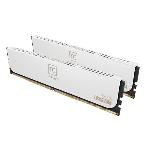 TEAMGROUP T-Create Expert 32GB (2x16GB) DDR5-7200 CL34 White image
