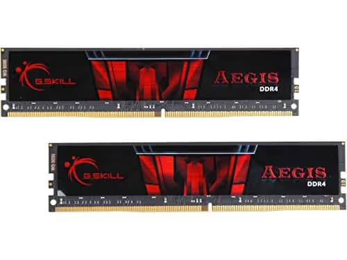 G.Skill Aegis Red / Black DDR4-3000 CL16 32GB (2x16GB) image