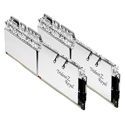G.Skill Trident Z Royal Silver DDR4-3200 CL16 32GB (2x16GB) image