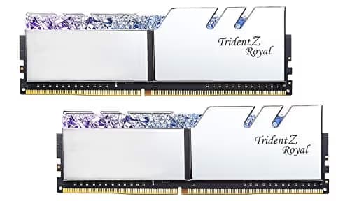 G.Skill Trident Z Royal Silver DDR4-3200 CL16 32GB (2x16GB) image