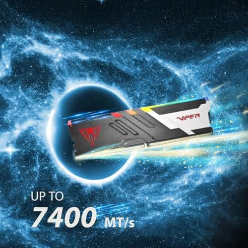 Patriot Viper Venom RGB Black / White DDR5-6400 CL32 32GB (2x16GB) image