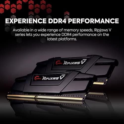 G.Skill Ripjaws V Black DDR4-4000 CL18 32GB (2x16GB) image