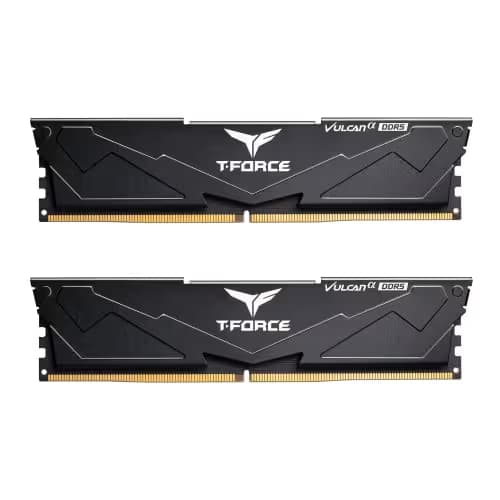 TEAMGROUP T-Force Vulcanα Black / Silver DDR5-6000 CL38 32GB (2x16GB) main image