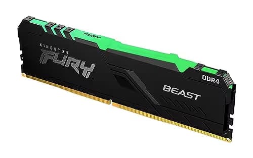 Kingston FURY Beast RGB Black / Silver DDR4-3200 CL16 8GB (1x8GB) main image