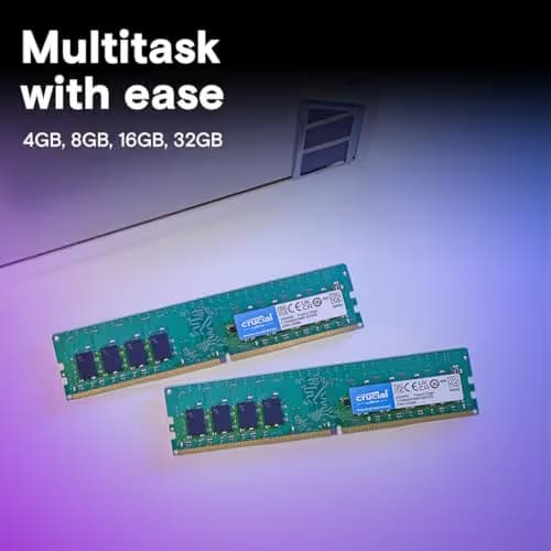 Crucial CT8G4DFS824A Green DDR4-2400 CL17 8GB (1x8GB) image