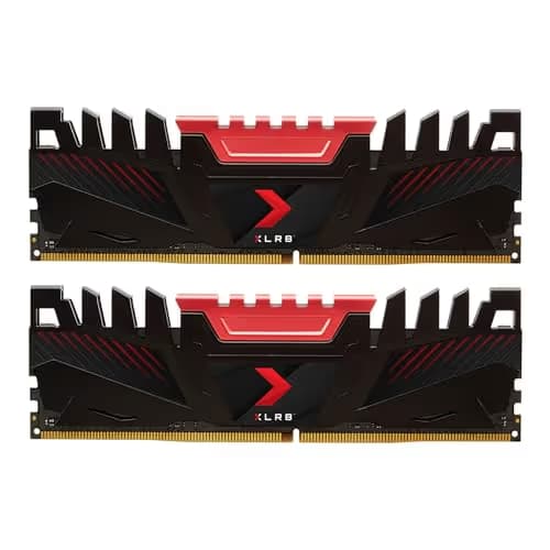 PNY XLR8 Gaming Black / Red DDR4-3200 CL16 16GB (2x8GB) image