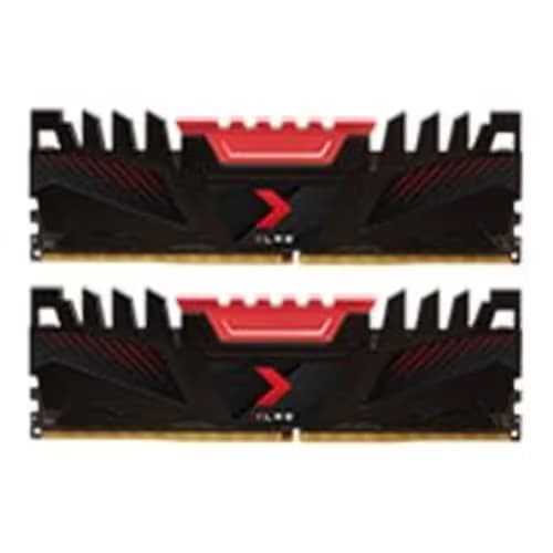 PNY XLR8 Gaming Black / Red DDR4-3200 CL16 16GB (2x8GB) image