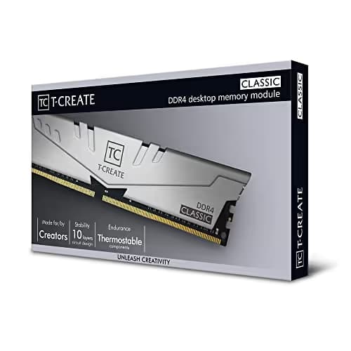 TEAMGROUP T-Create Classic Silver DDR4-3200 CL22 32GB (2x16GB) image