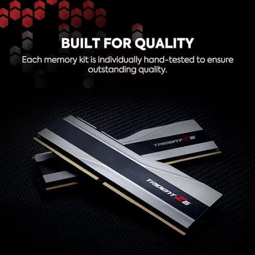 G.Skill Trident Z Metallic Silver DDR5-6000 CL40 32GB (2x16GB) image