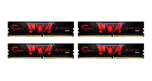 G.Skill Aegis Red / Black DDR4-3200 CL16 32GB (4x8GB) main image
