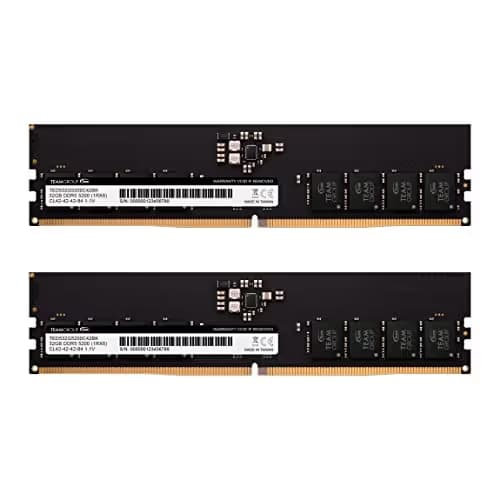 TEAMGROUP Elite Black DDR5-5200 CL42 32GB (2x16GB) image