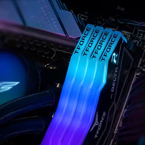 TEAMGROUP T-Force Delta RGB 48GB (2x24GB) DDR5-8200 CL38 Black image