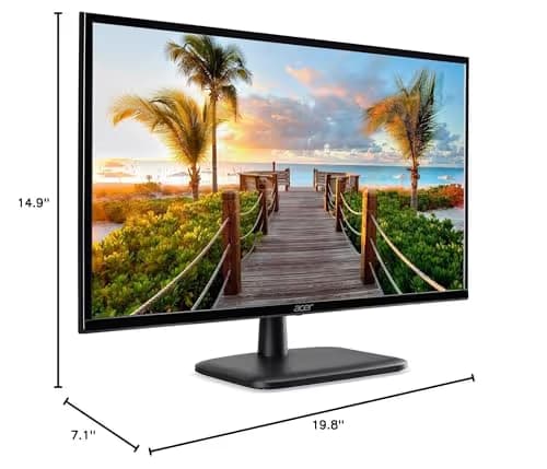 Acer EK220Q Abi 21.5" 1080p 75Hz VA Monitor image