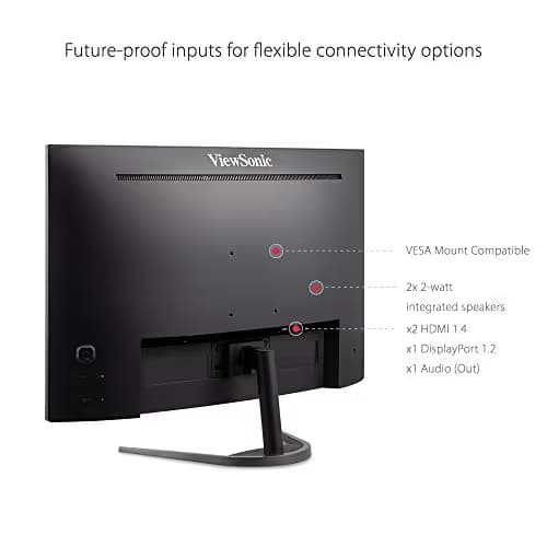 ViewSonic VX3268-2KPC-MHD 32" 1440p 144Hz VA Curved Monitor image