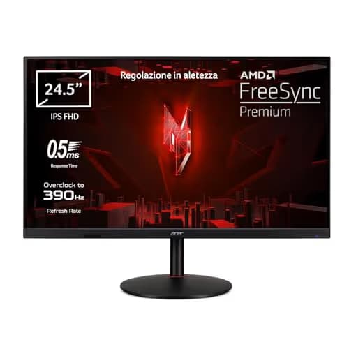 Acer Nitro XV252QF 24.5" 1080p 390Hz IPS Monitor image