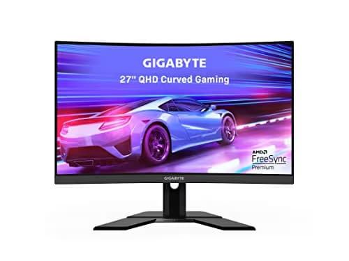 Gigabyte G27QC 27" 1440p 165Hz VA Curved Monitor main image