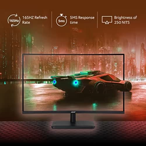 Acer ED270U P 31.5" 1440p 165Hz VA Curved Monitor image