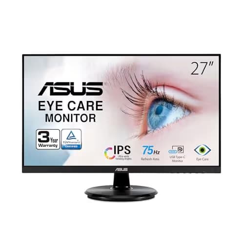 Asus VA27DCP 27" 1080p 75Hz IPS Monitor main image