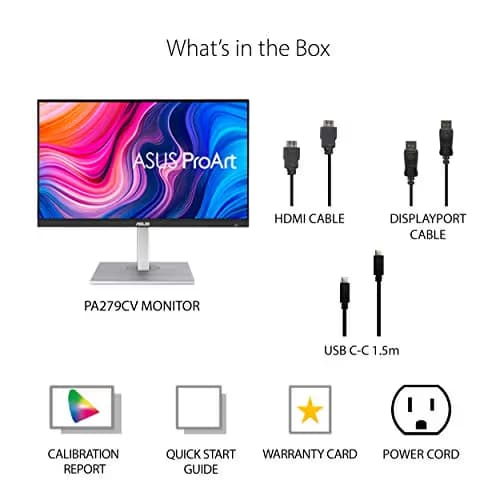 Asus ProArt Display PA279CV 27" 4K 60Hz IPS Monitor image