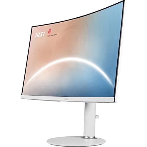 MSI Modern MD271CPW 27" 1080p 75Hz VA Curved Monitor image