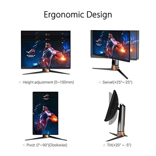 Asus ROG Swift 360Hz PG27AQN 27" 1440p 360Hz IPS Monitor image