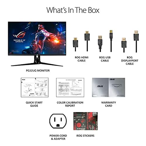 Asus ROG Swift PG32UQ 32" 4K 144Hz IPS Monitor image