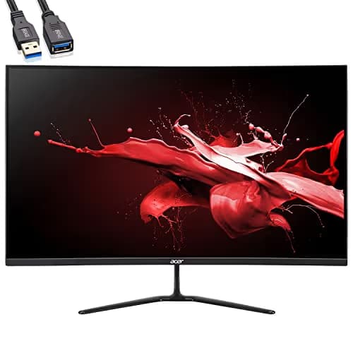 Acer ED320QR Sbiipx 31.5" 1080p 165Hz VA Curved Monitor image