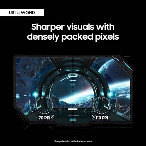 Samsung Odyssey G8 34" 3440x1440 175Hz QD-OLED Curved Monitor image