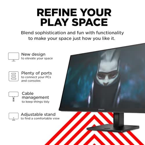 HP OMEN 24 23.8" 1080p 165Hz IPS Monitor image