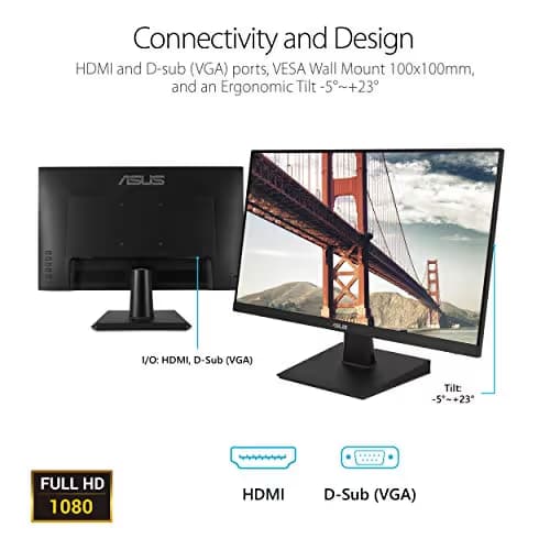 Asus VA27EHE 27" 1080p 75Hz IPS Monitor image