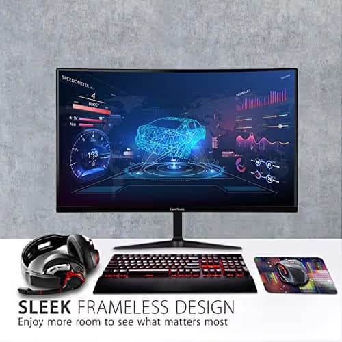 ViewSonic VX2718-PC-MHD 27" 1080p 165Hz VA Curved Monitor image