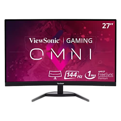 ViewSonic VX2768-2KPC-MHD OMNI 27" 1440p 144Hz VA Curved Monitor main image