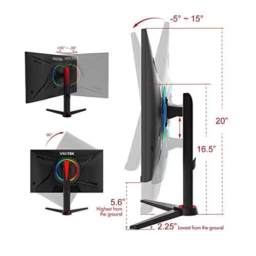 VIOTEK GFV27DAB 27" 1440p 144Hz VA Monitor image